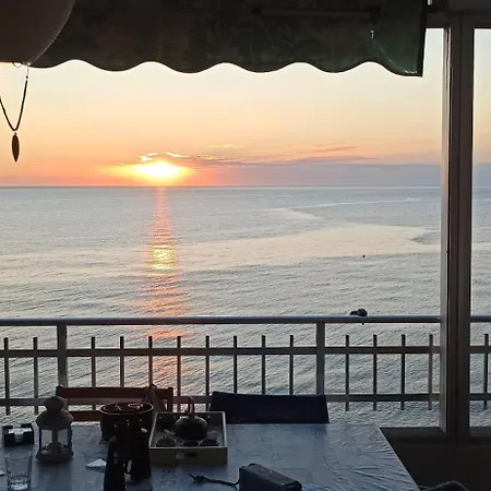 Sunset At Front - En La Playa Piso Privado Tavernes de Valldigna
